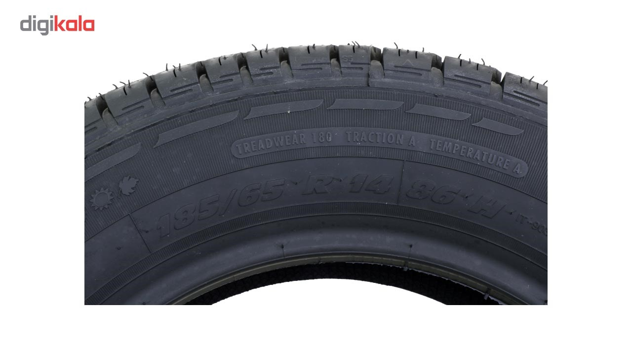 لاستیک خودرو ایران تایر مدل Karena سایز 185/65R14 - دو حلقه
