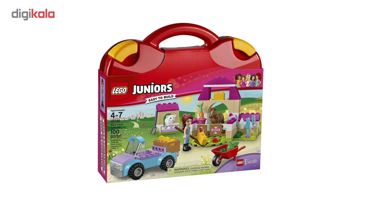 لگو سری Juniors مدل Mias Farm Suitcase 10746