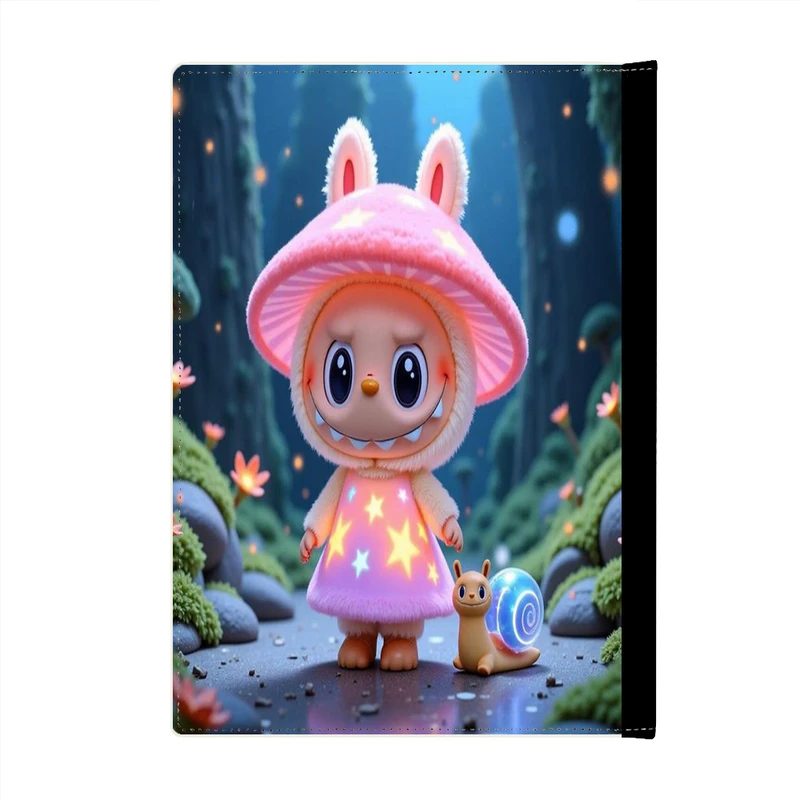 کلاسور پاد آفرین مدل فانتزی کارتونی طرح لبوبو کیوت بامزه ترند کد p400