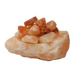 آباژور سنگ نمک مدل کاسه کد D1