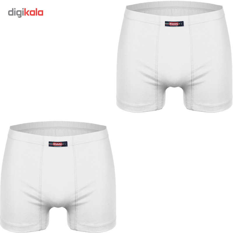 شورت مردانه کیان تن پوش مدل Boxer W بسته دو عددی