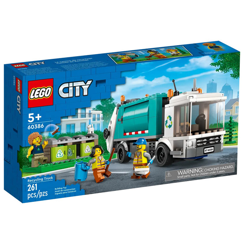 لگو سری سیتی مدل Recycling Truck کد 60386
