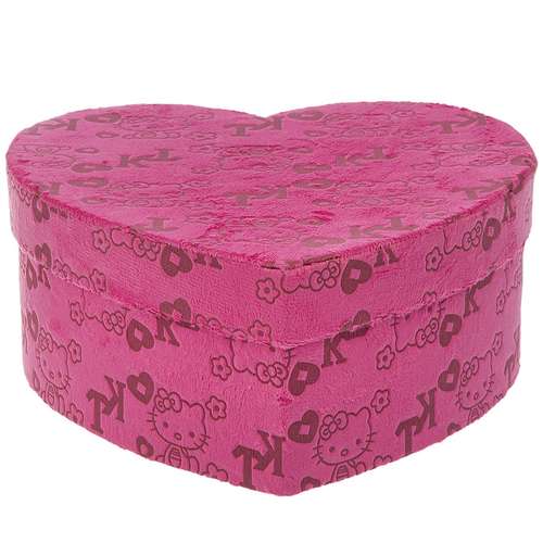 جعبه کادویی کلیپس مدل Hello Kitty Heart - سایز بزرگ