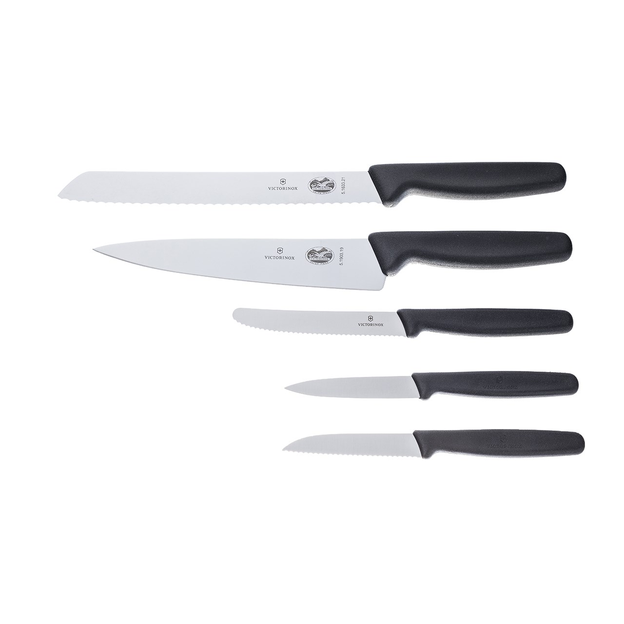 ست 5 تکه چاقوی آشپزخانه ویکتورینوکس مدل 5.1163.5