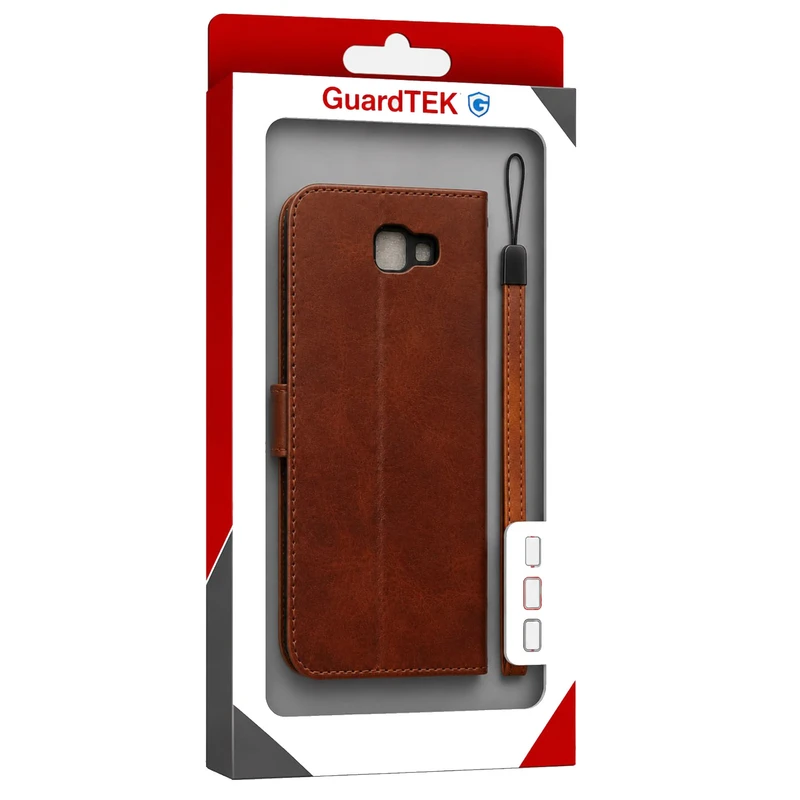 کیف کلاسوری گاردتک مدل Flip cover strap مناسب برای گوشی موبایل سامسونگ Galaxy J5 Prime به همراه بند