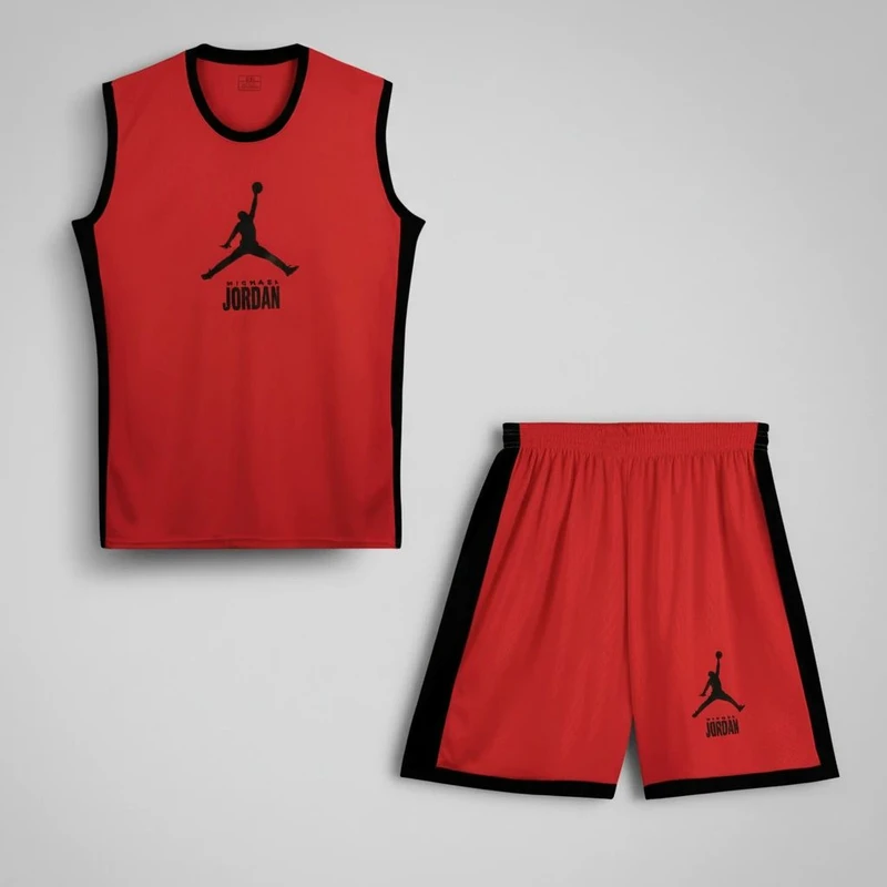 ست تاپ و شلوارک ورزشی مردانه مدل JR_0061