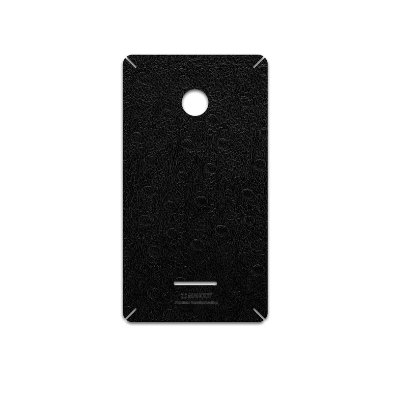 برچسب پوششی ماهوت مدل Ostrich-Leather مناسب برای گوشی موبایل مایکروسافت Lumia 532
