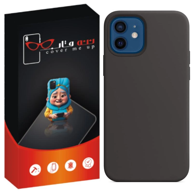 کاور ننه قاب مدل سیلیکونی پاک کنی 2 مناسب برای گوشی موبایل اپل iPhone 12