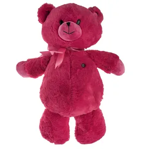 Paliz Bear Pink Bow Doll Height 50 Centimeter