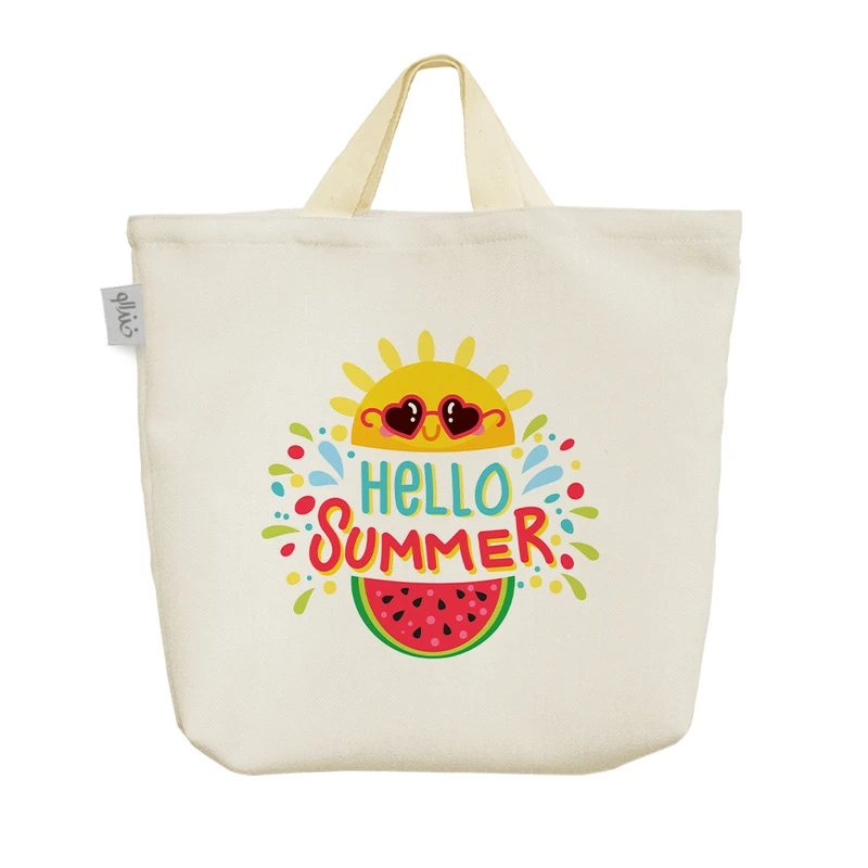 ساک خرید خندالو مدل تابستان (Summer) کد 10210