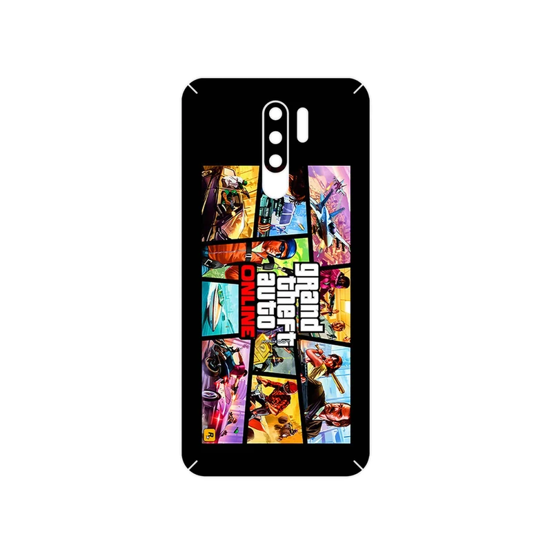برچسب پوششی ماهوت مدل GTA Online Game Series مناسب برای گوشی موبایل شیائومی Redmi 9