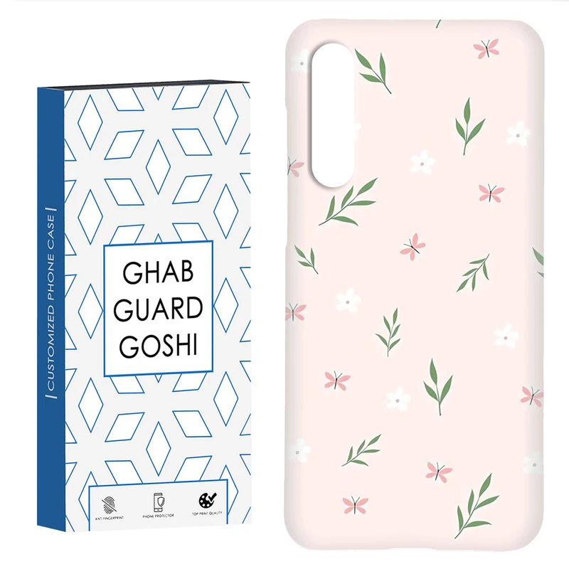 کاور قاب گارد گوشی طرح گل صورتی کد TPU-056 مناسب برای گوشی موبایل شیائومی Mi 9 Pro