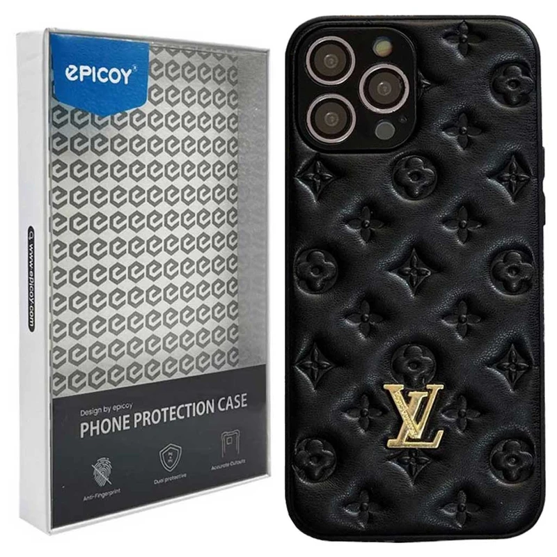  کاور اپیکوی طرح LV مناسب برای گوشی موبایل اپل iPhone 14 Pro