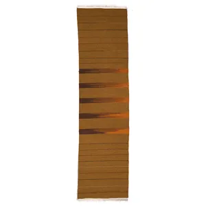 گلیم دستبافت کناره طول 2 متر مدل نایین کد 1408118