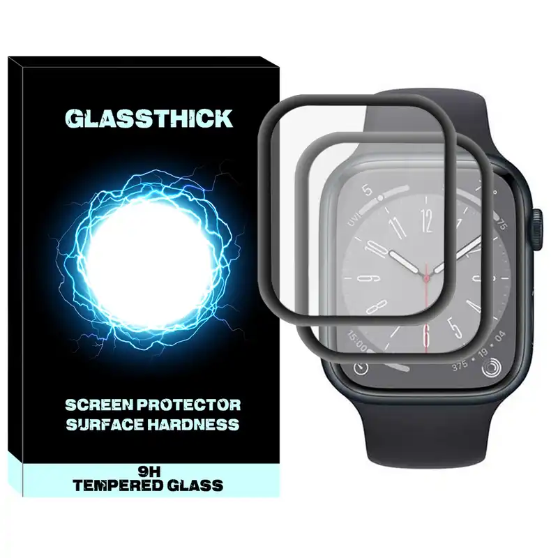 محافظ صفحه نمایش نانو گلستیگ مدل NGL مناسب برای ساعت هوشمند اپل سری 8 41 میلی متری بسته دو عددی