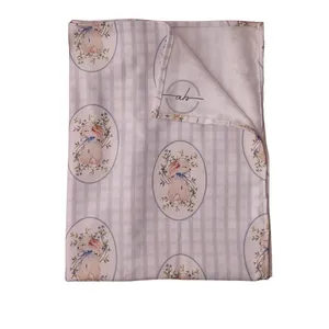 حوله خشک کن دستی آبی هوم مدل خرگوشی سایز ۷۲ × ۶۴ سانتی متر