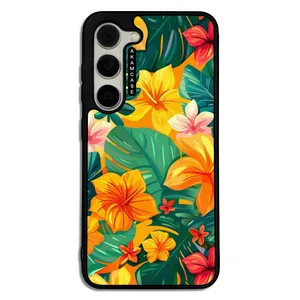 AKAM AMC-WSGS23-FLOWERS-28 Cover For Samsung Galaxy S23