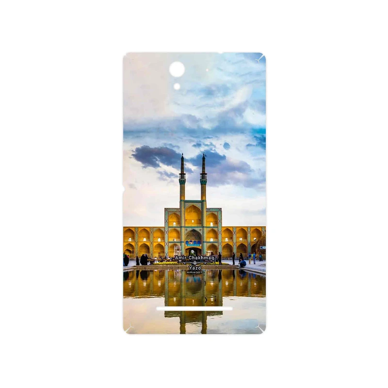 برچسب پوششی ماهوت مدل Amir Chakhmaq Square Yazd مناسب برای گوشی موبایل سونی Xperia C3 Dual