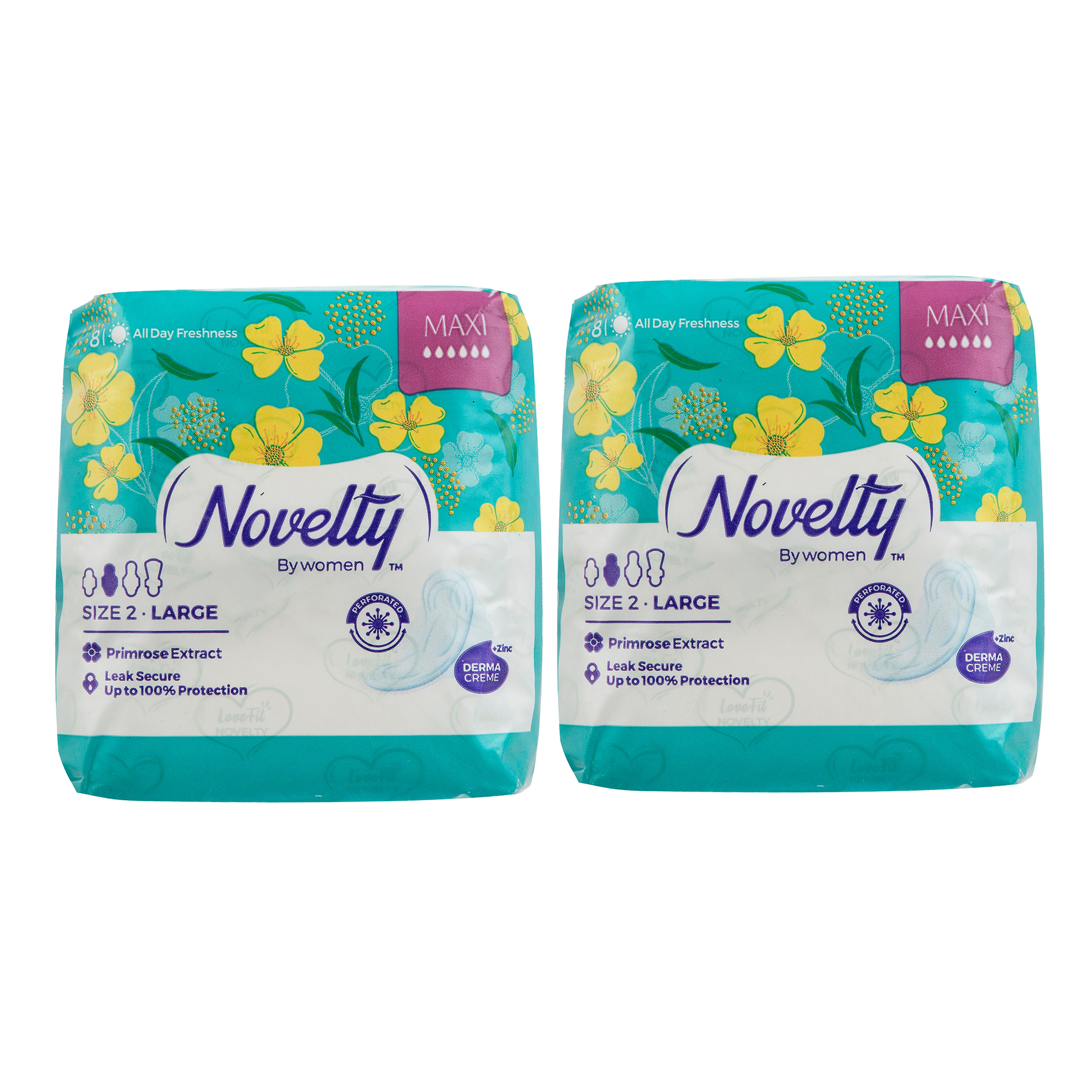 نوار بهداشتی ناولتی مدل Maxi Chamomile مجموعه 2 عددی نوار بهداشتی ناولتی مدل Maxi Chamomile مجموعه 2 عددی