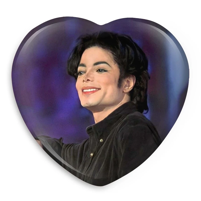 پیکسل خندالو طرح مایکل جکسون Michael Jackson مدل قلبی کد 19233