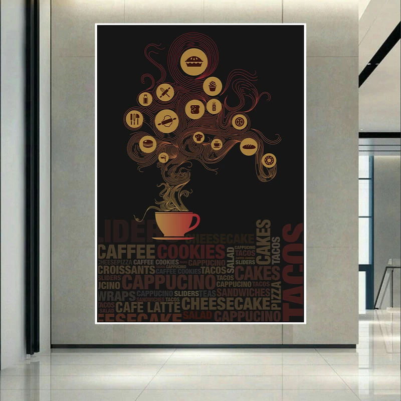 پوستر طرح کافه مدل قهوه کد AR304953
