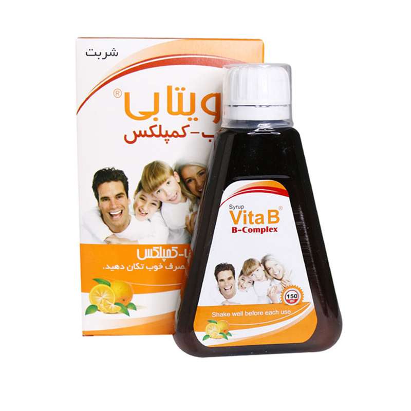 شربت ویتابی ب کمپلکس خوارزمی - 150 میلی لیتر شربت ویتابی ب کمپلکس خوارزمی - 150 میلی لیتر