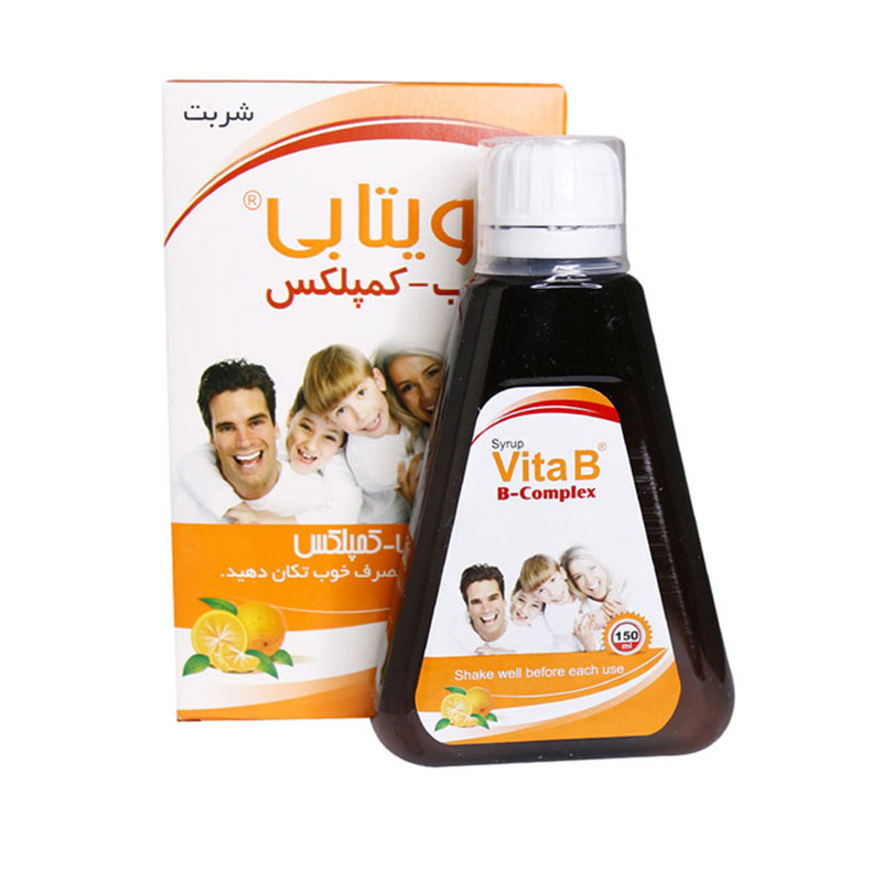 شربت ویتابی ب کمپلکس خوارزمی - 150 میلی لیتر شربت ویتابی ب کمپلکس خوارزمی - 150 میلی لیتر