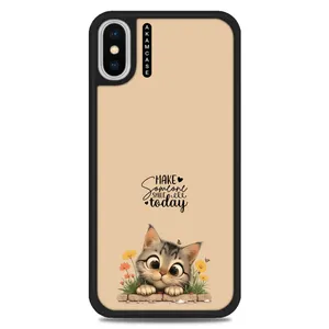 AKAM AMC-WAX-ANIMALS QOUTES-18 Cover For Apple iPhone X/Xs