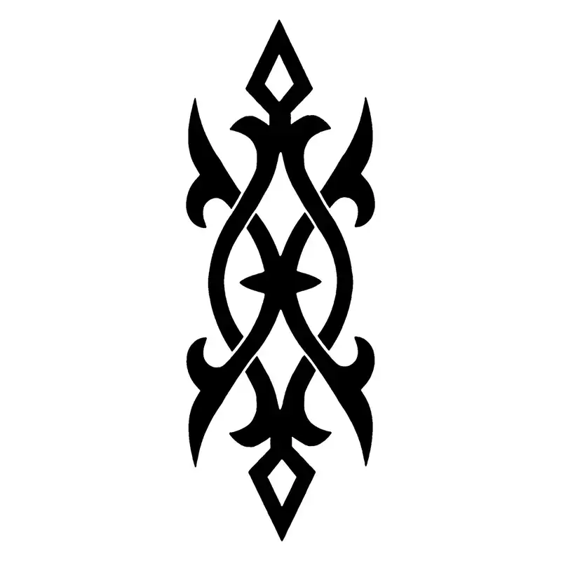 شابلون باتیس آرت طرح تاتو کد 494