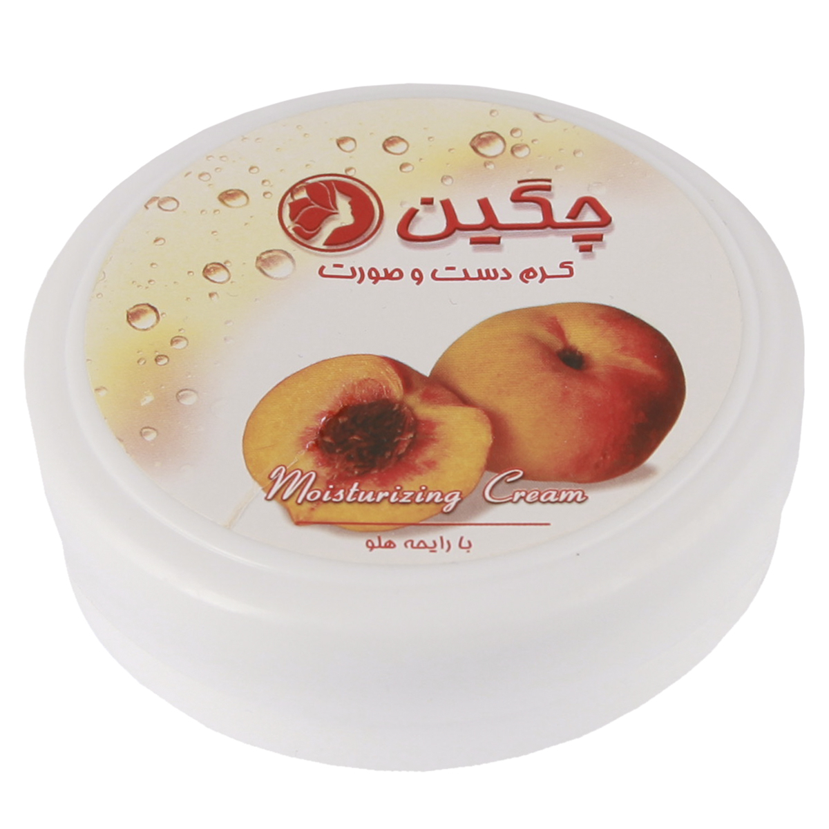 کرم مرطوب کننده چگین مدل هلو حجم 100 میلی لیتر