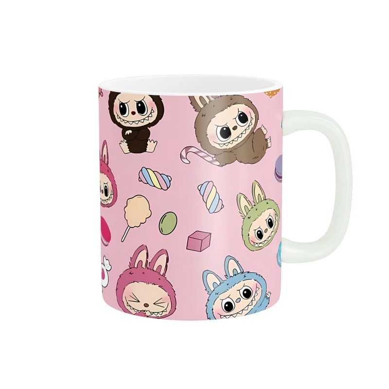 ماگ پاد آفرین طرح عروسک لبوبو کد 5958