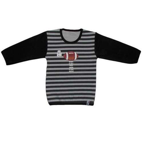 تی شرت آستین بلند نوزادی تاپ لاین طرح راگبی کد 003SR-1