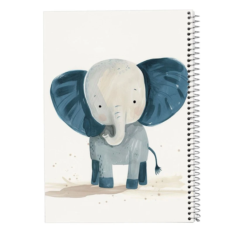 دفتر شطرنجی 50 برگ مدوپد طرح موجودات فانتزی کد DF17210