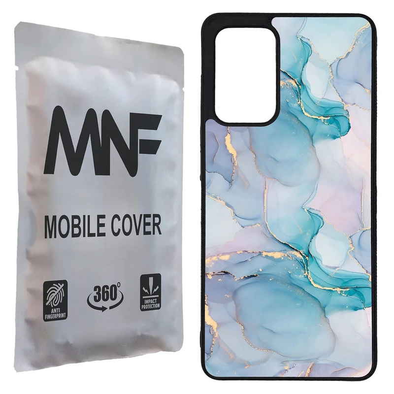 کاور ام ان اف طرح سنگ مرمر کد P-009 مناسب برای گوشی موبایل سامسونگ Galaxy A72 / A72 5G