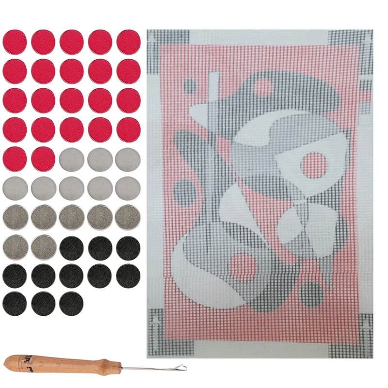 بسته فرشینه بافی مدل 6041 مجموعه 50 عددی