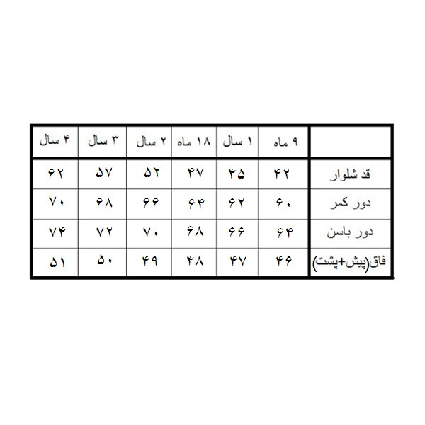 شلوار پسرانه آتانا مدل سه خط
