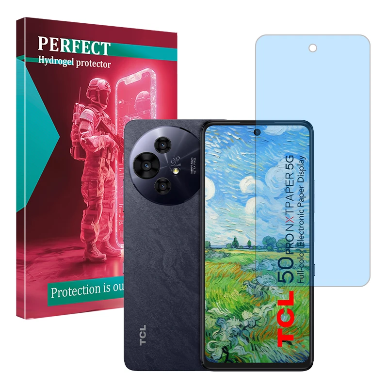 محافظ صفحه نمایش مات آنتی بلو پرفکت مدل Tough مناسب برای گوشی موبایل تی سی ال  50 NxtPaper 5G 