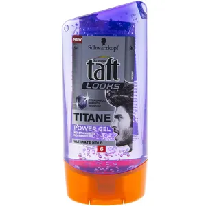 ژل حالت دهنده قوی مو تافت سری Looks مدل Titane حجم 150 میلی لیتر