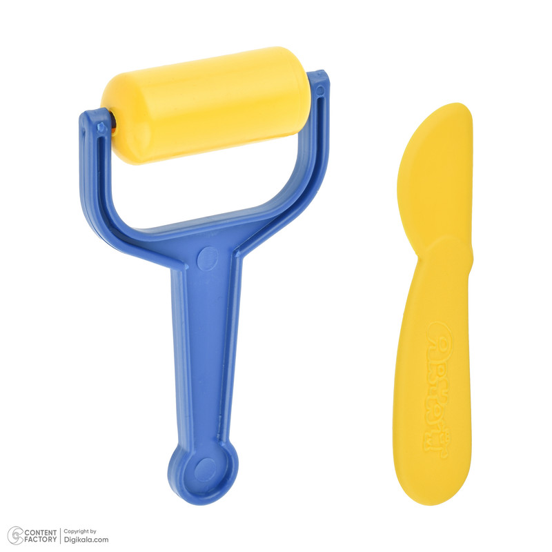 بسته لوازم تحریر آریا مدل جعبه خلاقیت مهدکودکی ها مجموعه 6 عددی به همراه هدیه