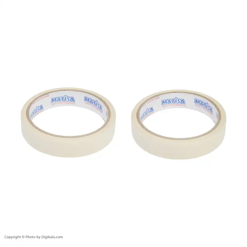 نوار چسب کاغذی کد AB16 عرض 2 سانتی متر بسته 2 عددی