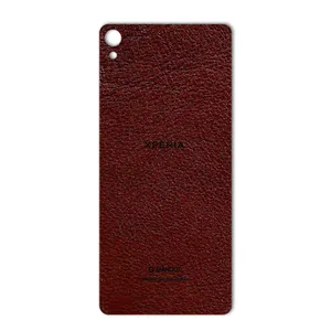 MAHOOT Natural Leather Cover Sticker for Sony Xperia XA