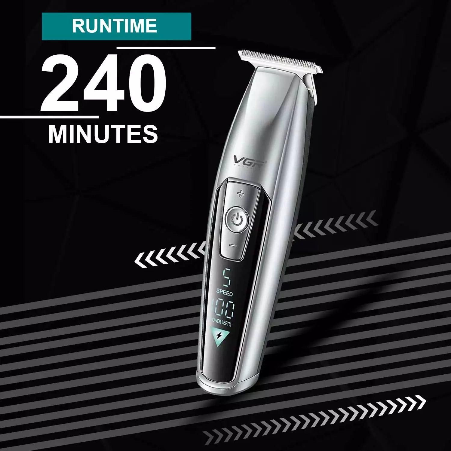 ماشین اصلاح موی سر و صورت وی جی ار مدل V-970 -  - 4