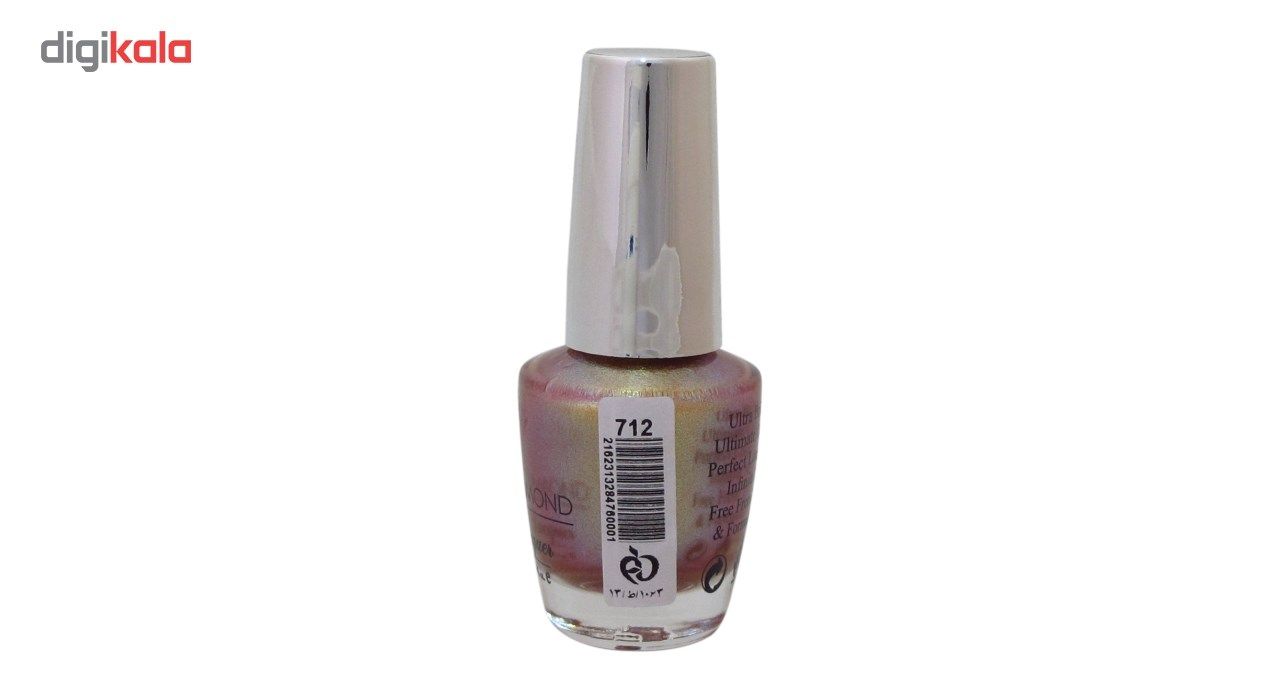 لاک ناخن کریستال دایموند شماره 712 - - 3