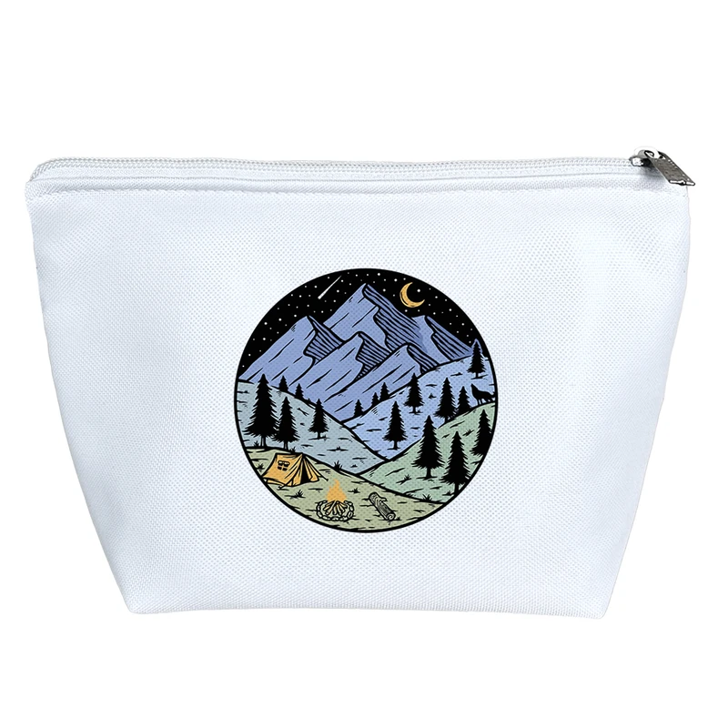 کیف لوازم آرایش دخترانه خندالو مدل شب کوهستان کد 5424