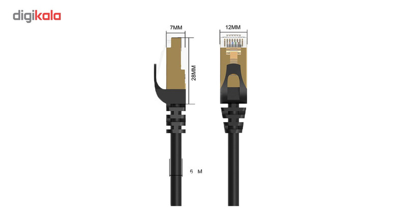 کابل شبکه CAT7 اوریکو مدل PUG-C7 طول 15 متر