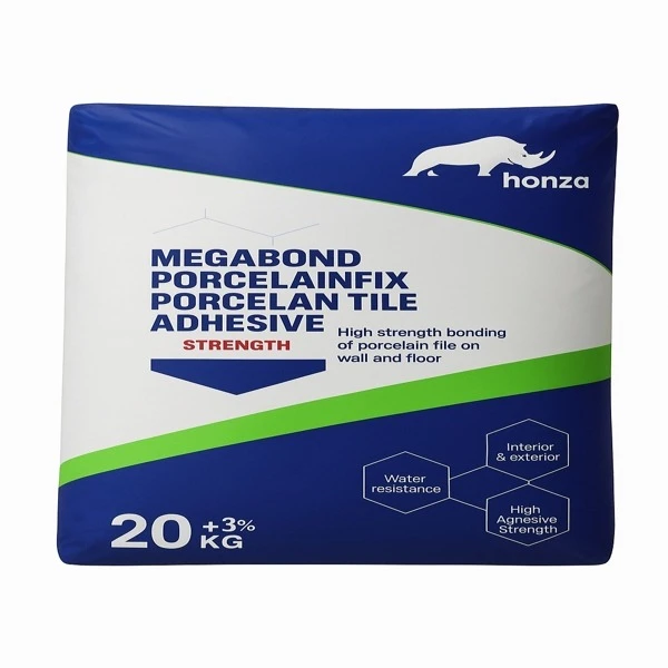 چسب کاشی هنزا مدل پودری وزن 20 کیلوگرم