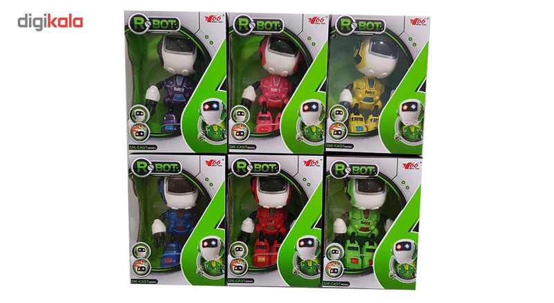 ربات فلزی مدل تک جعبه