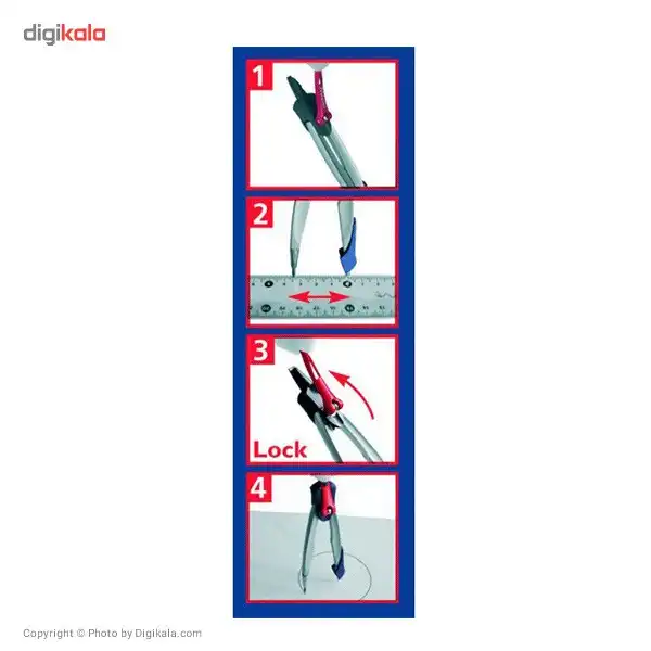 پرگار مپد سری Stop System کد 019600