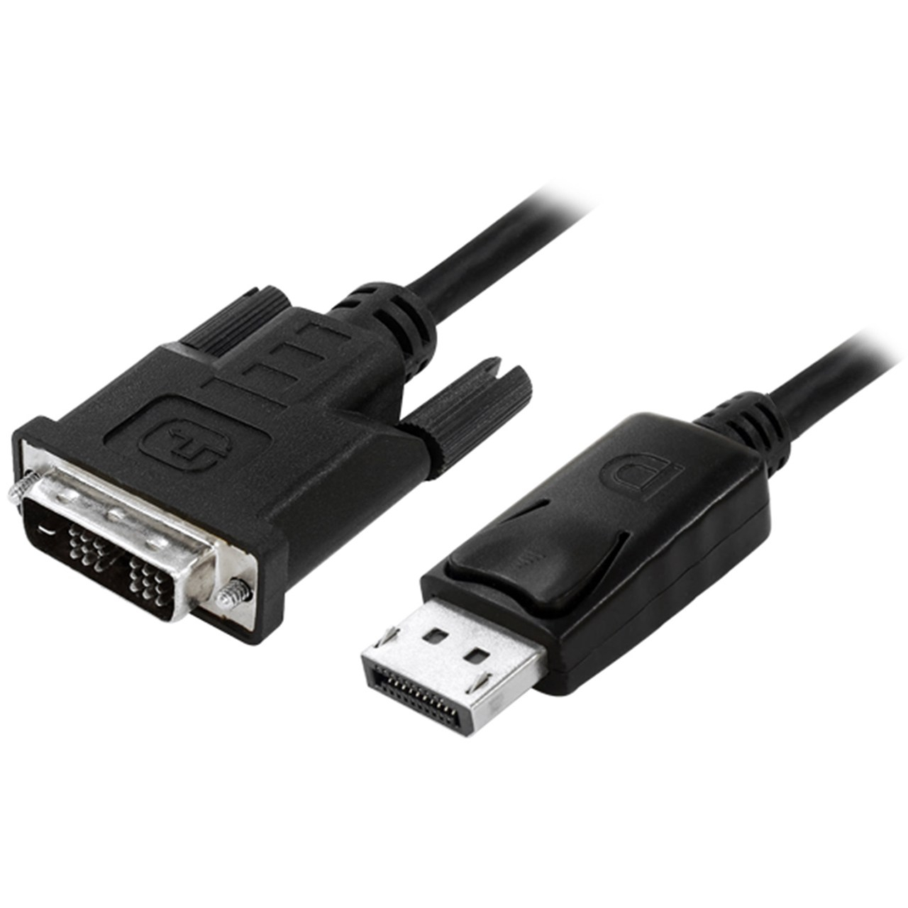 کابل مبدل DisplayPort به درگاه نر DVI یونیتک مدل Y-5118BA طول 1.8 متر