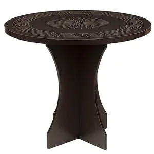 میز ناهار خوری صنایع چوب قائم کد K301 سایز 100 × 100